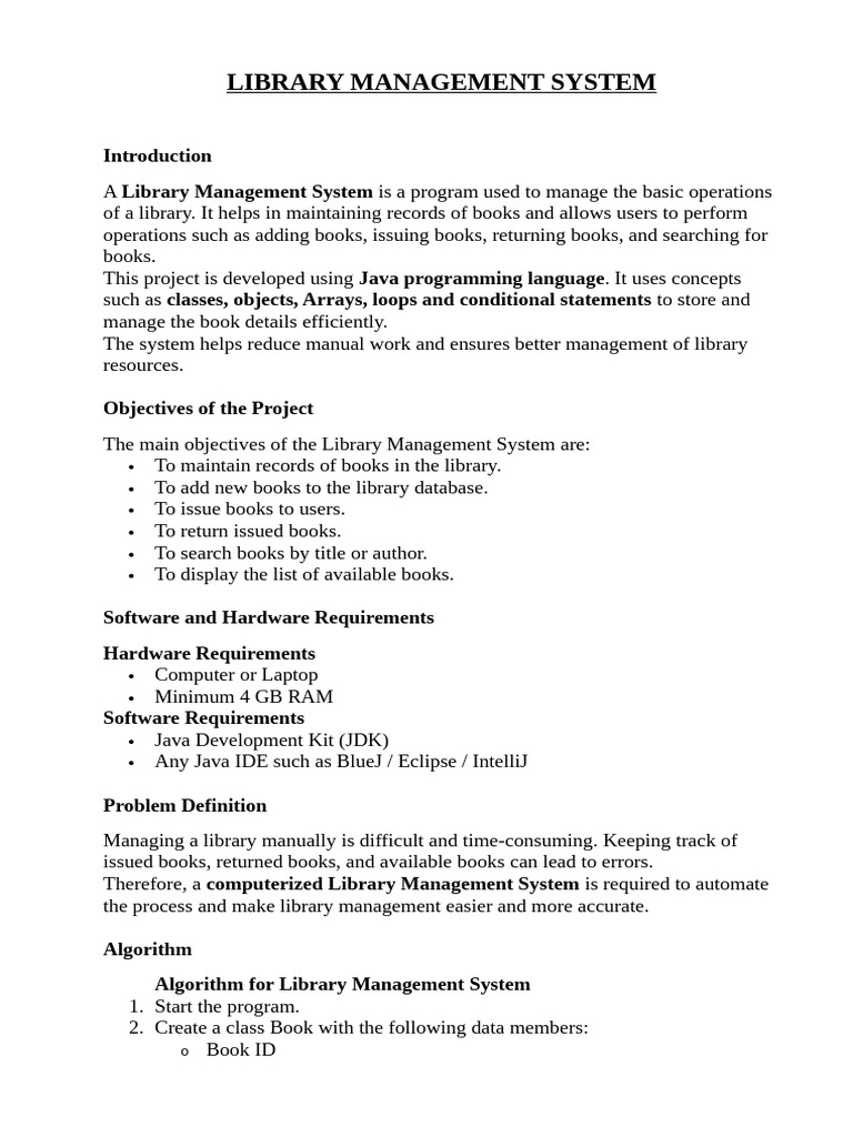 Grade 12 ISC Project | PDF | Software | Library (Computing)