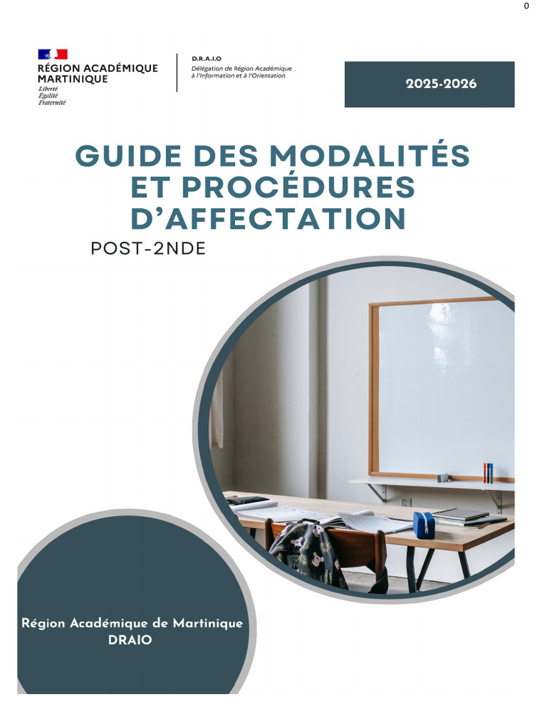 Guide de Procedure 2026 - 2nde - v2 | PDF