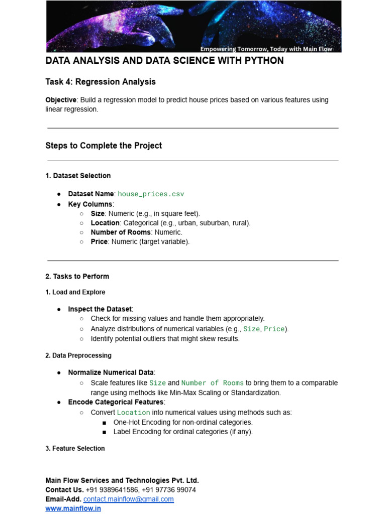 Data Analysis and Data Science With Python - 4 | PDF | Regression ...
