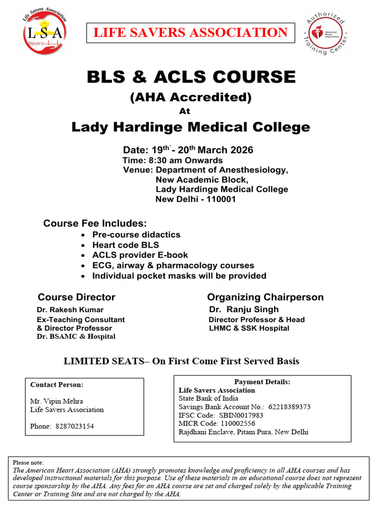 Poster_bls & Acls_lhmc Copy (1) | PDF