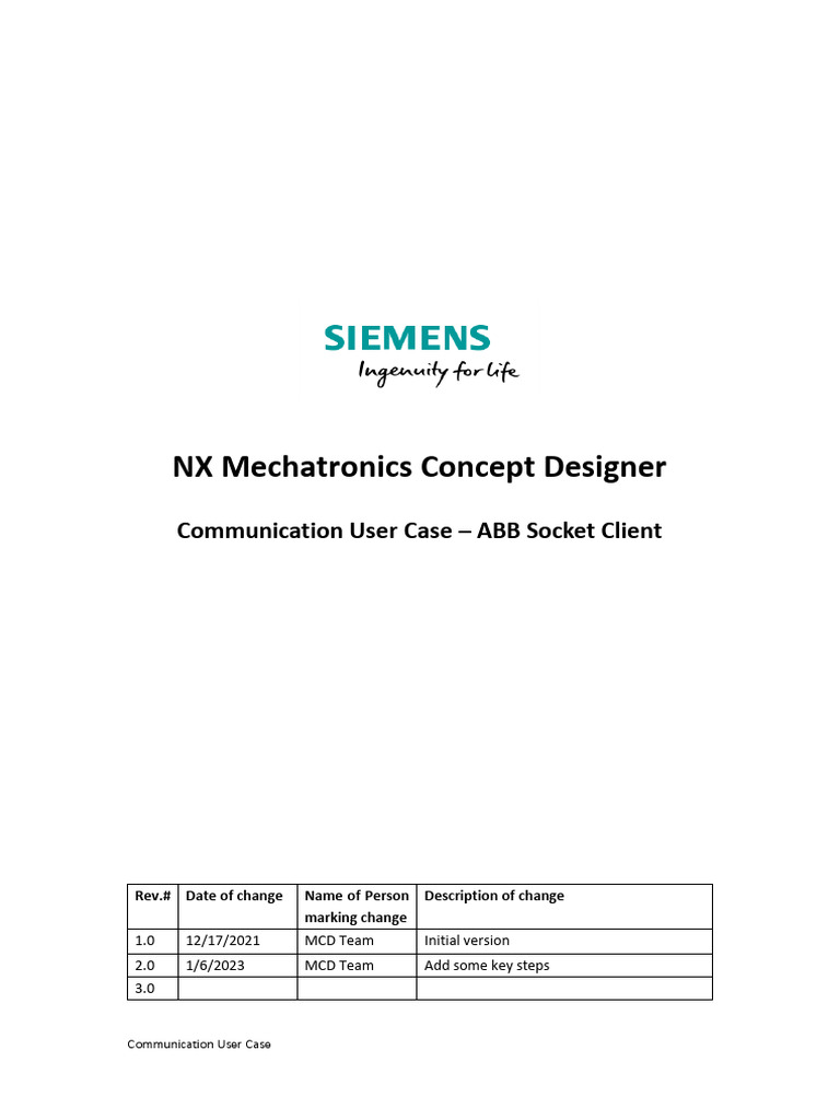 MCD ABB RobotStudio SIL With MCDTCPServer | PDF | Port (Computer ...