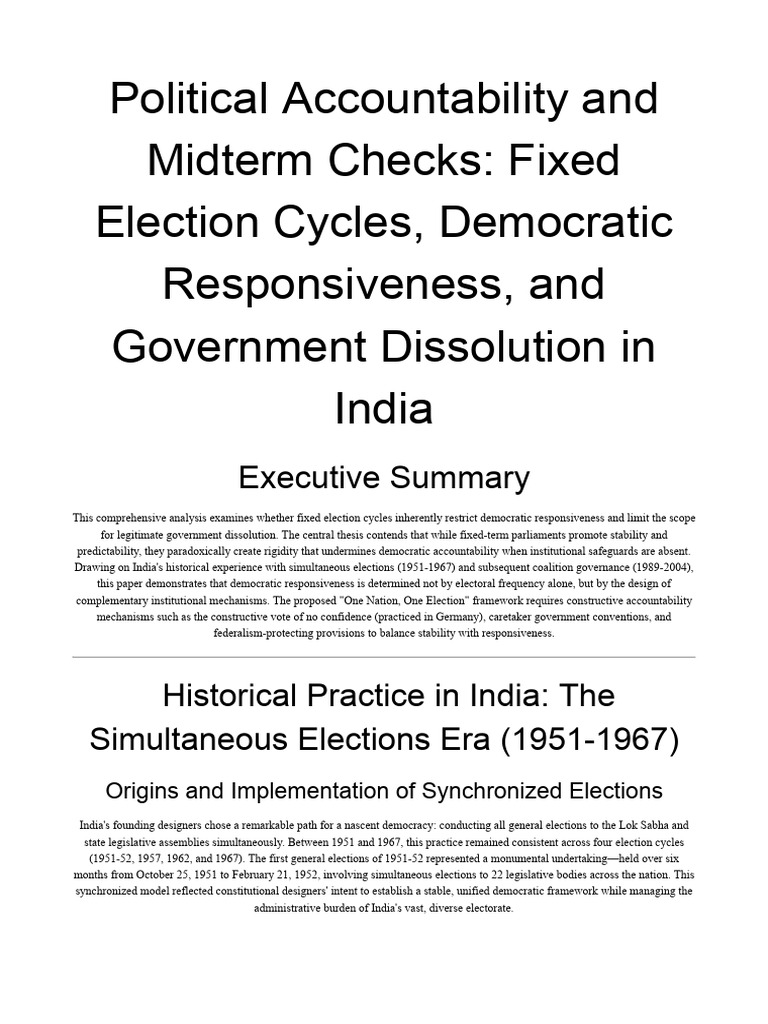 Fixed Elections Times Roman 12pt (4) | PDF | Elections | Voter Turnout