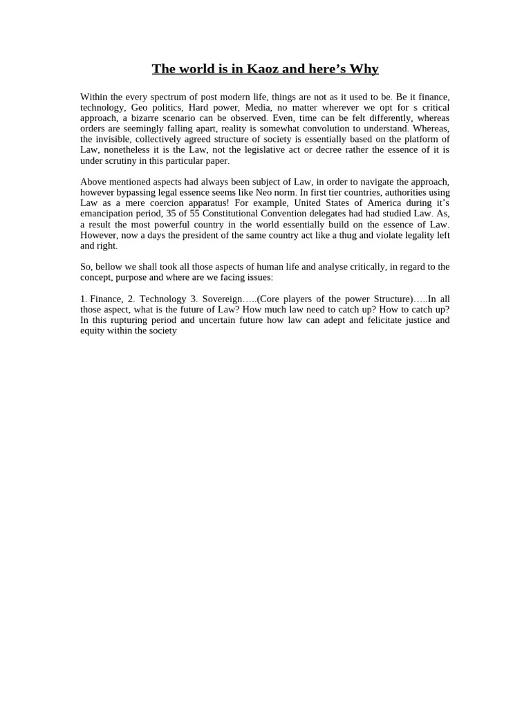 The End | PDF