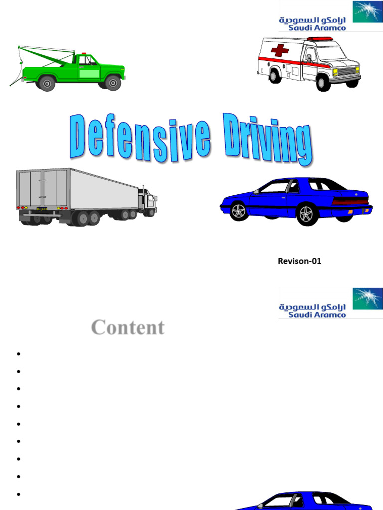 Defensive Driving Safety | PDF | Driving | Traffic Collision