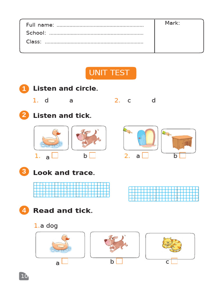 unit test 4 | PDF