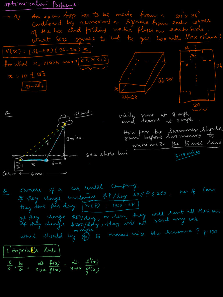 4 Calc-AP Calculus AB - NOTES - 4 | PDF