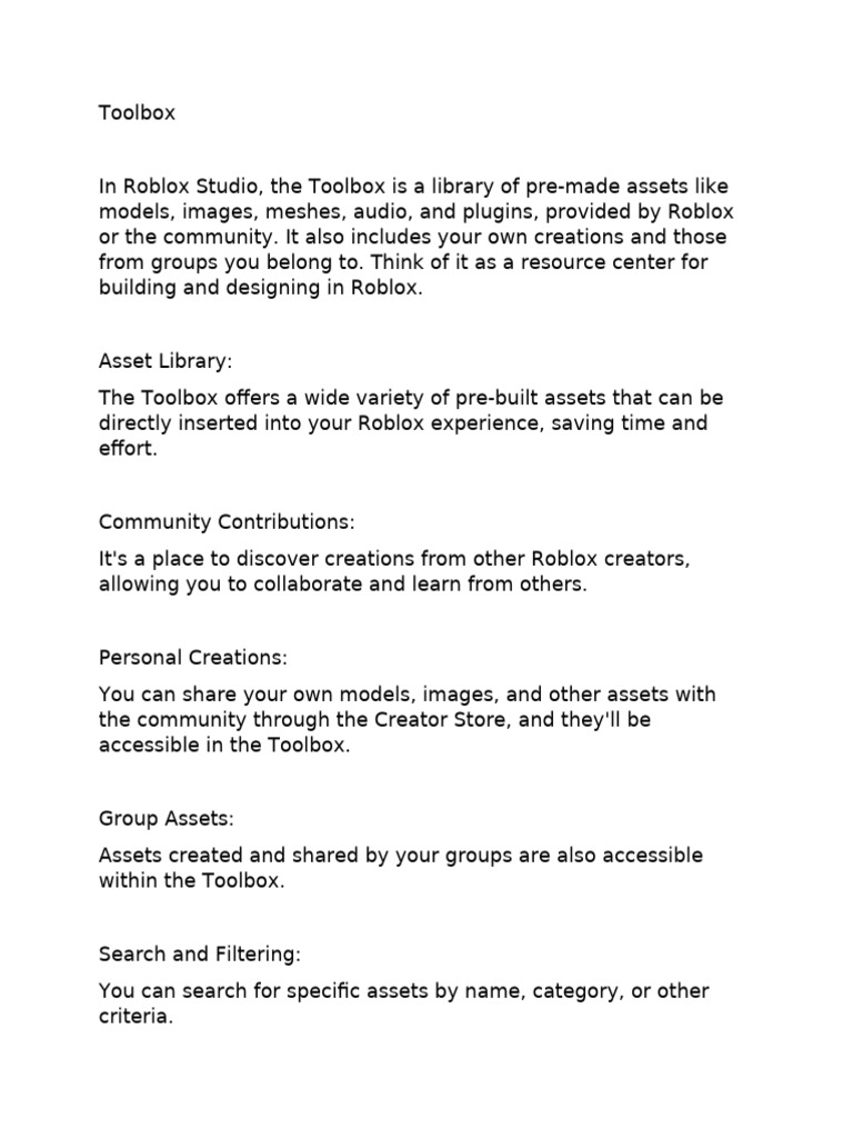 Toolbox | PDF