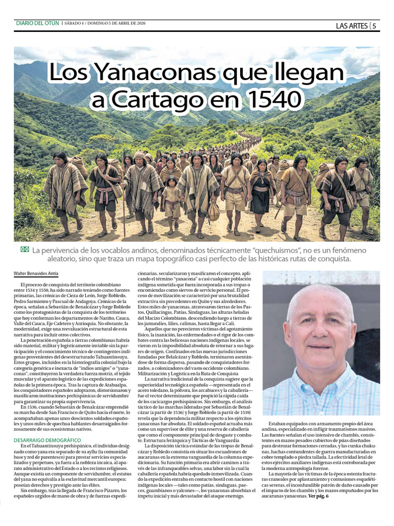 Yanaconas Las Artes 4 de Abril | PDF | Imperio Inca | Colonización ...