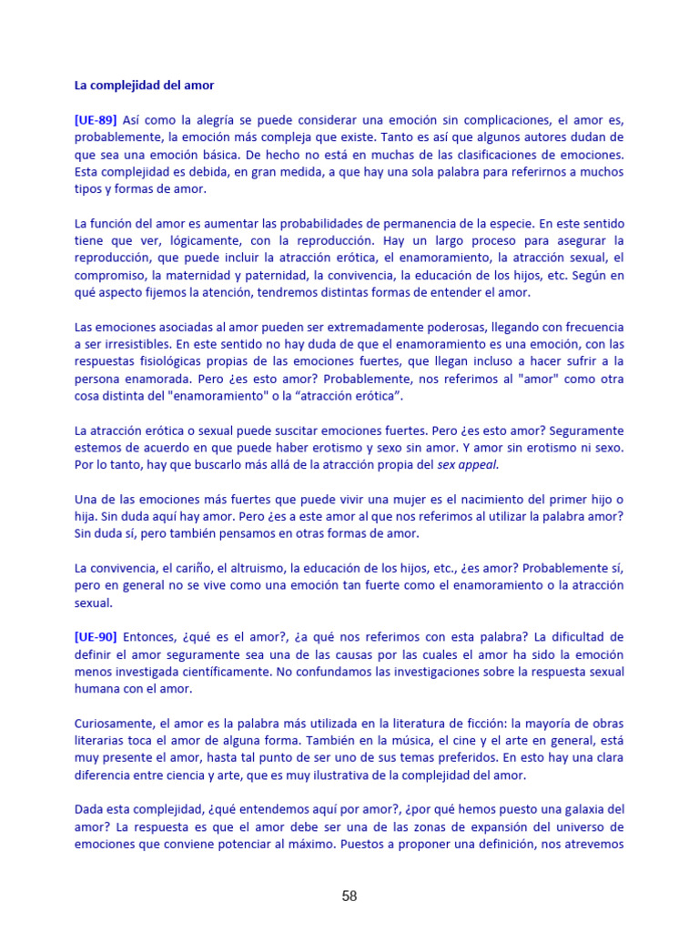La Complejidad Del Amor | PDF | Amor | Felicidad