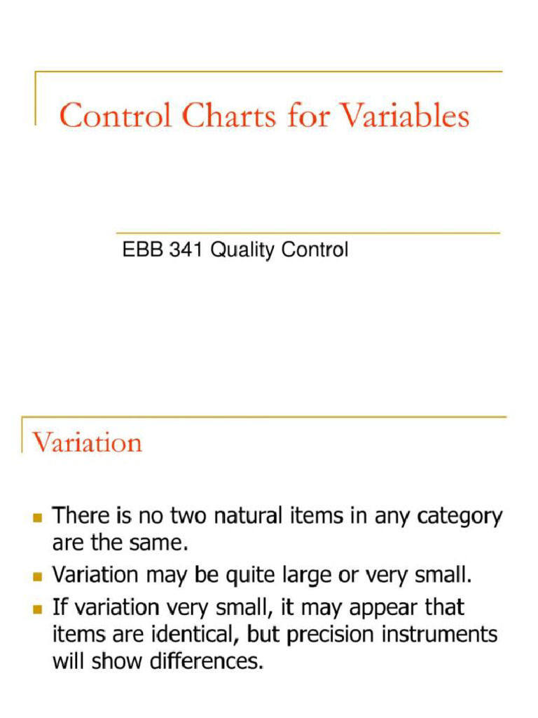 Quality Control | PDF