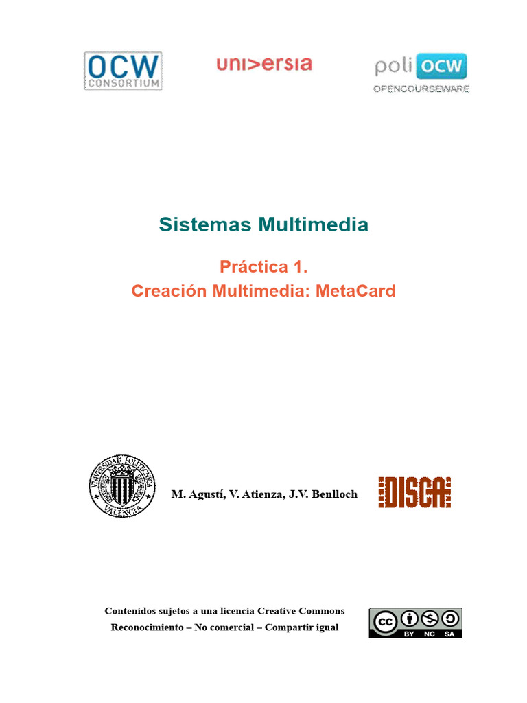 P1 MetaCard | PDF | Ingeniería de software | Software