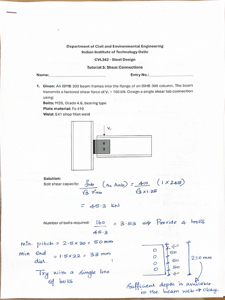 Tutorial 5 - Solutions | PDF