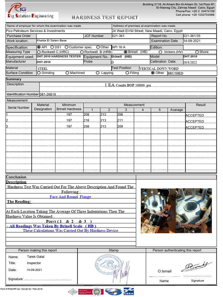 Hardness Test | PDF | Hardness | Mechanical Engineering