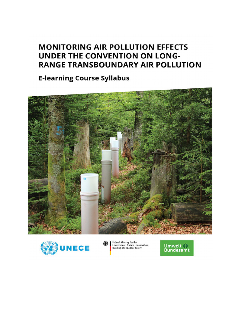 Syllabus Monitoring Effects_final | PDF | Sustainability | Air Pollution