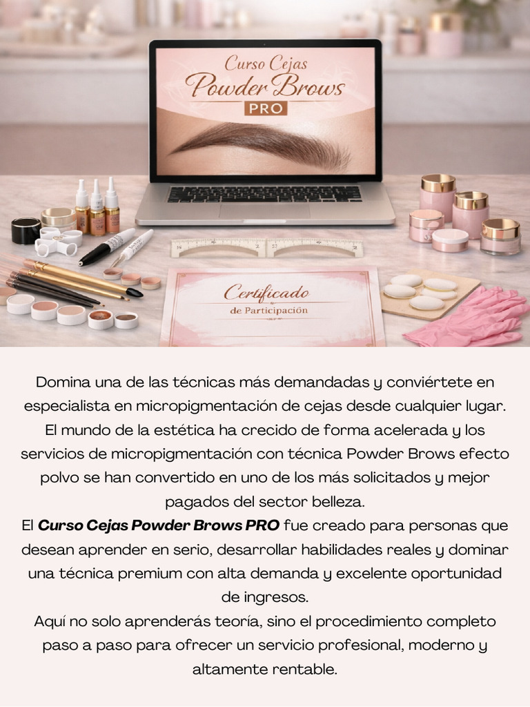 Curso Cejas Powder Brows PRO | PDF