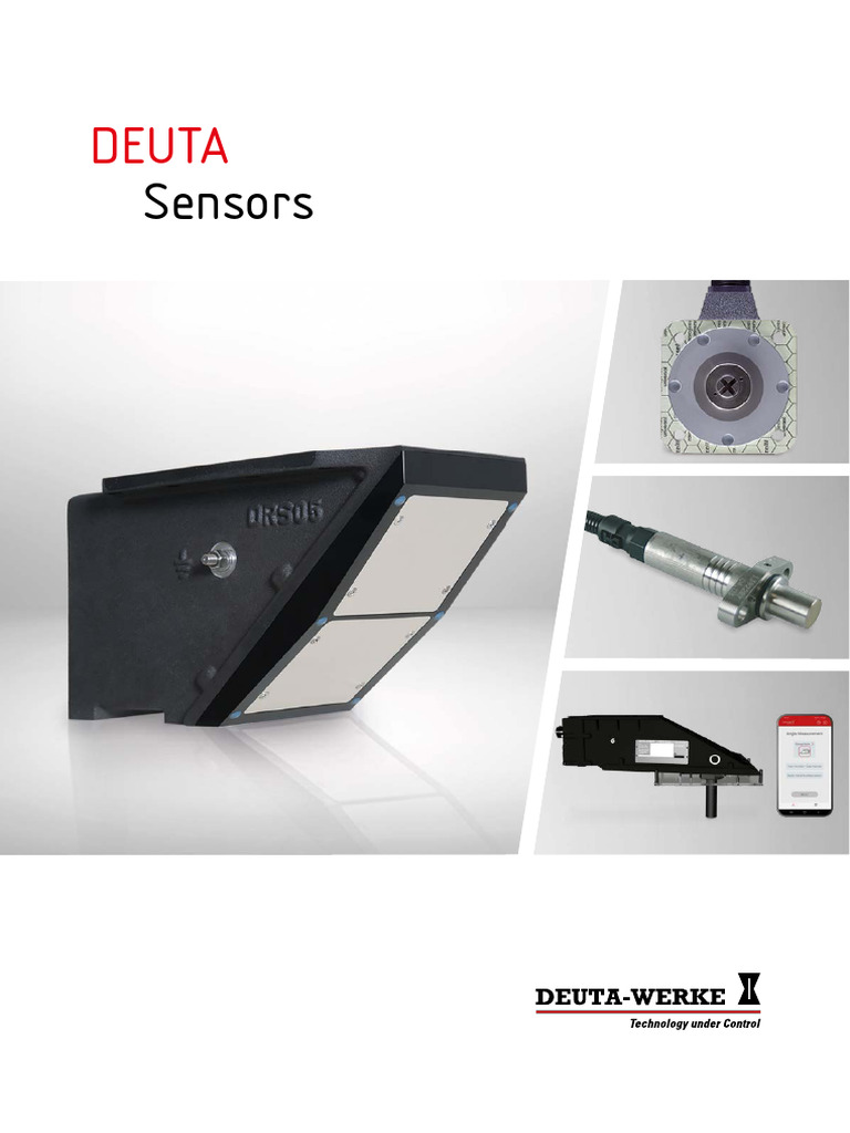 deuta-sensoren-en (1) | PDF | Alternating Current | Radar