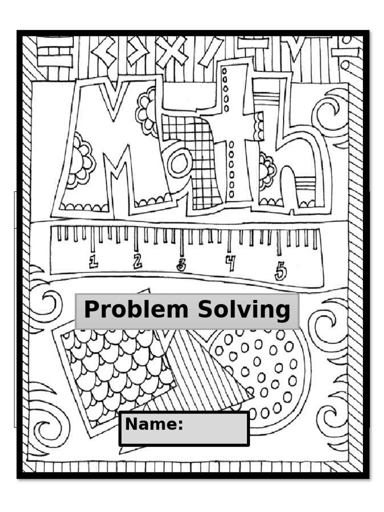Problem Solving Task Card Booklet | PDF