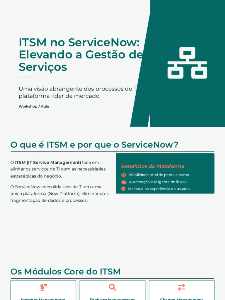 Workshop_Fundamentos_de_ITSM_no_ServiceNow | PDF | Gerenciamento de ...