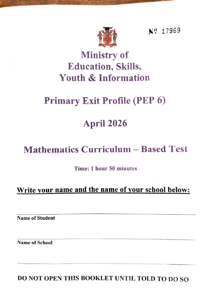 PEP Maths 2026 | PDF