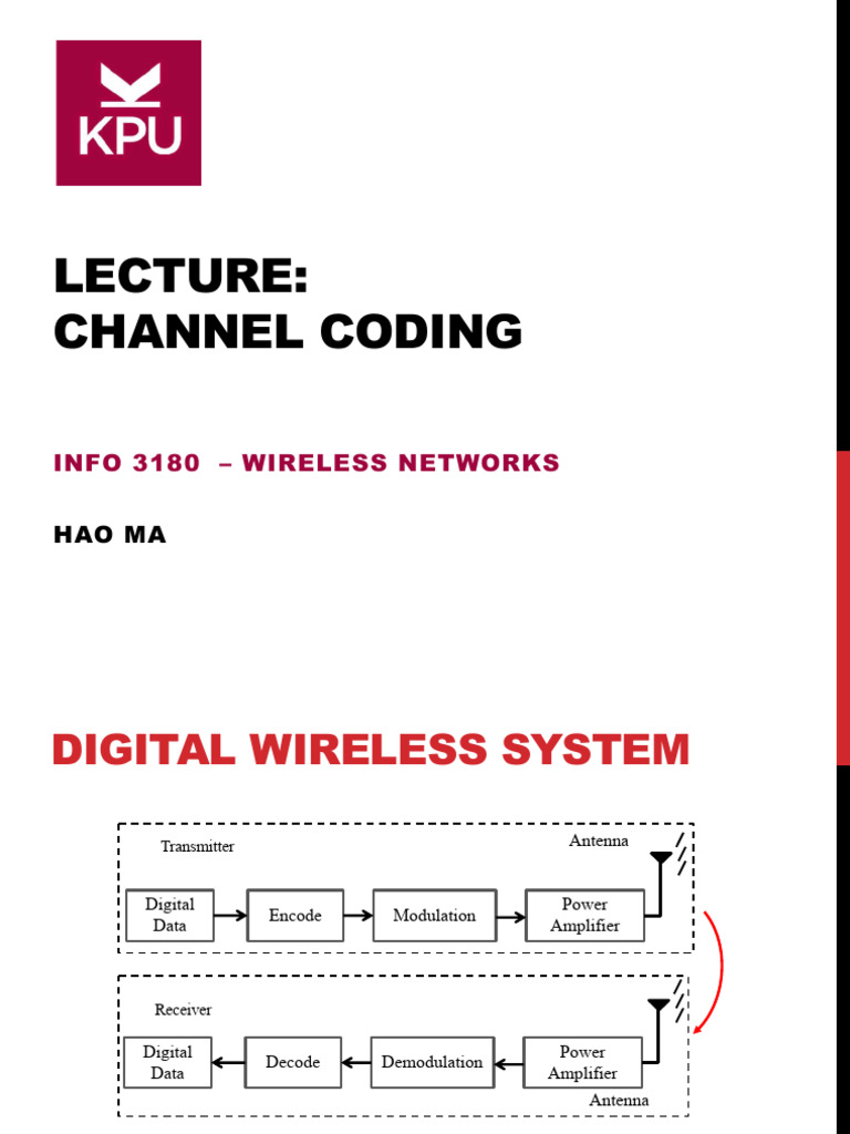 Channel Coding | PDF | Telecommunications | Telecommunications Engineering
