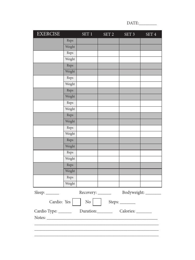 Fillable Log | PDF