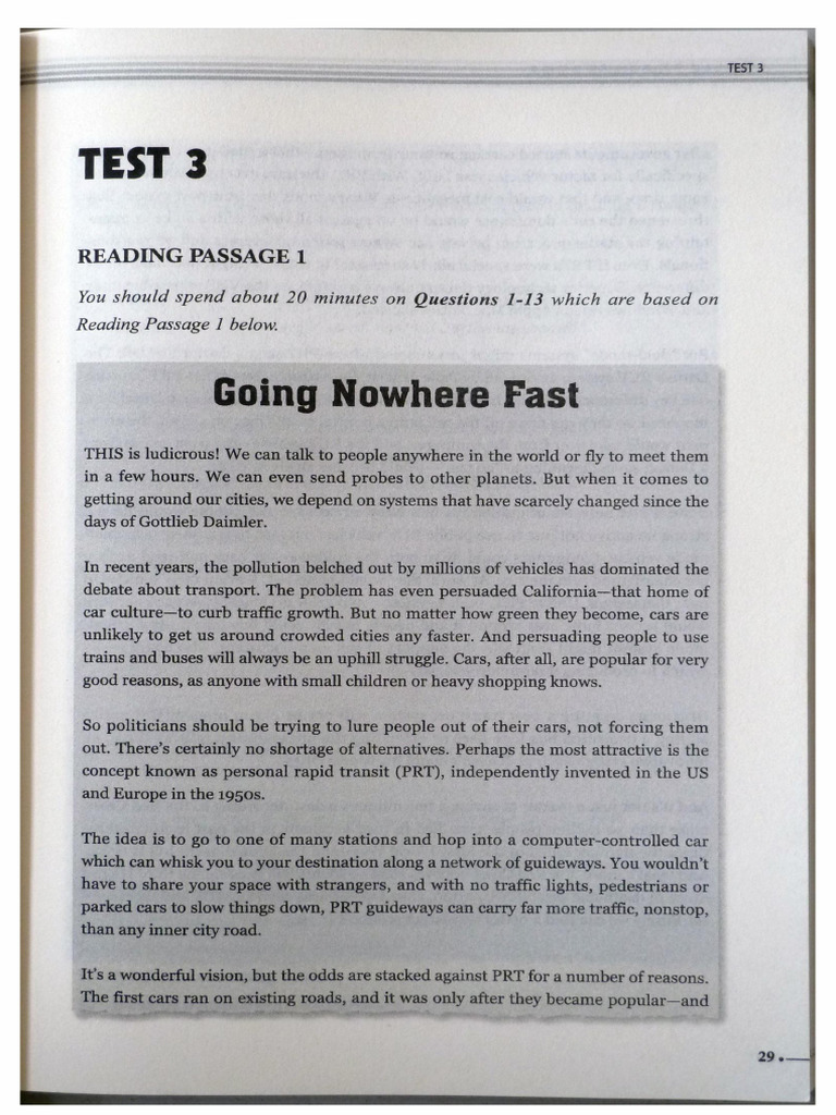 IELTS Reading Recent Actual Tests Vol 2 - Test 3 | PDF | Agriculture ...