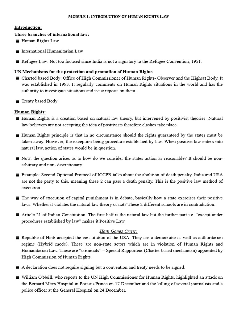 IHL..................................... | PDF | Human Rights | Treaty