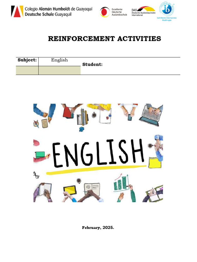 Reinforcement Activities 4to | PDF