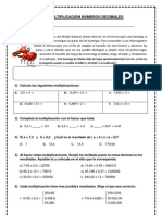 GUIA Multiplicación Decimales