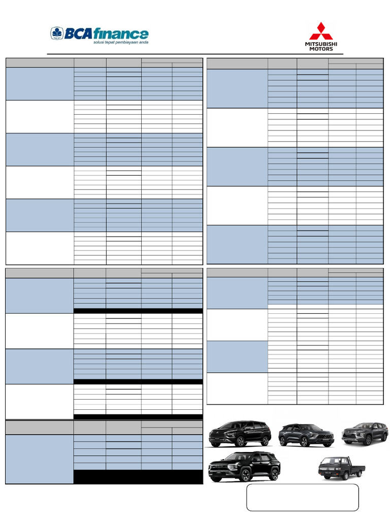 Paket Bcaf Mitsubishi Bulan April 2026 | PDF