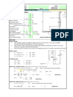 Concrete Pool Design Based On ACI 318-05: Input Data & Design Summary