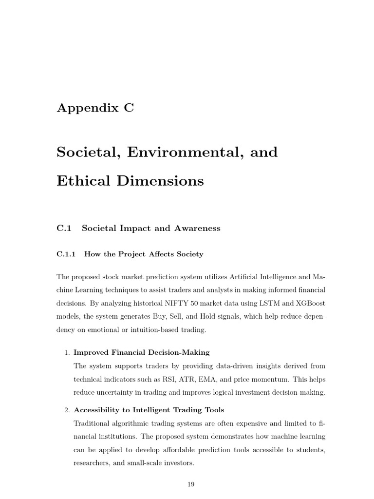 Major Project_Appendix C | PDF | Machine Learning | Artificial Intelligence