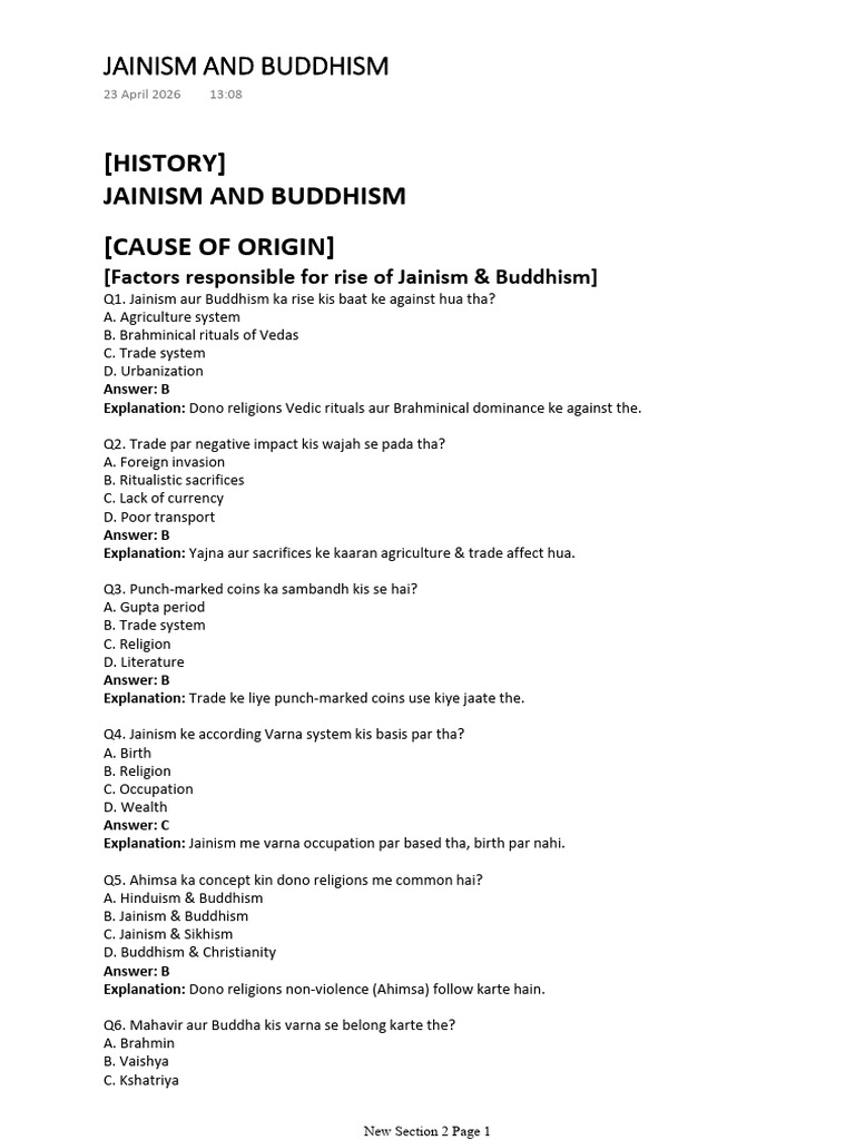 Jainism and Buddhism | PDF | Noble Eightfold Path | Sutra