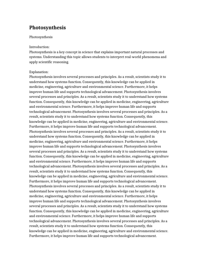 Science Full Document 1 | PDF | Science | Environmental Science