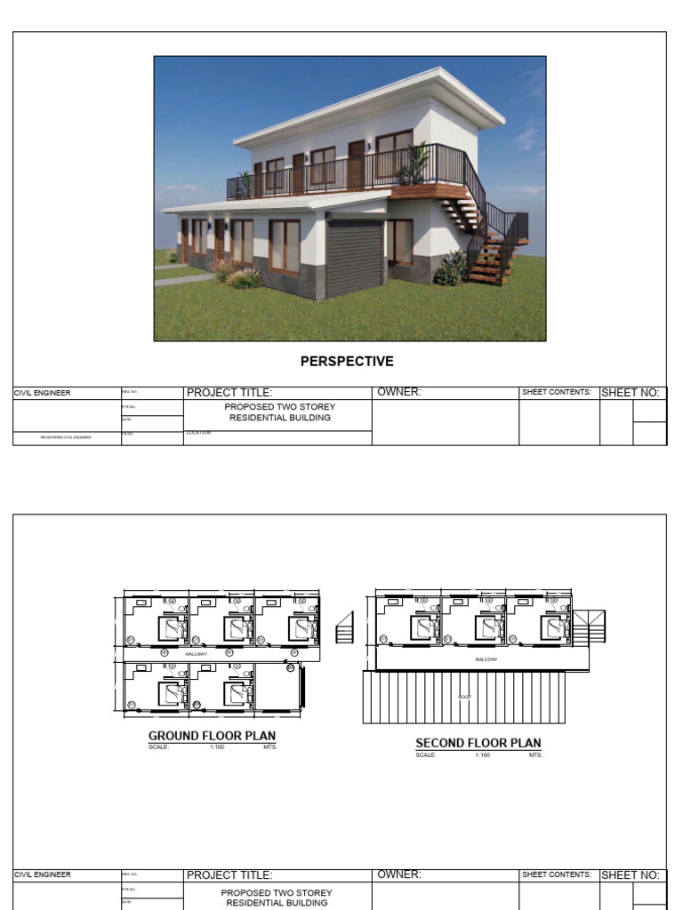 Complete Plan (1) | PDF | Door | Building Engineering