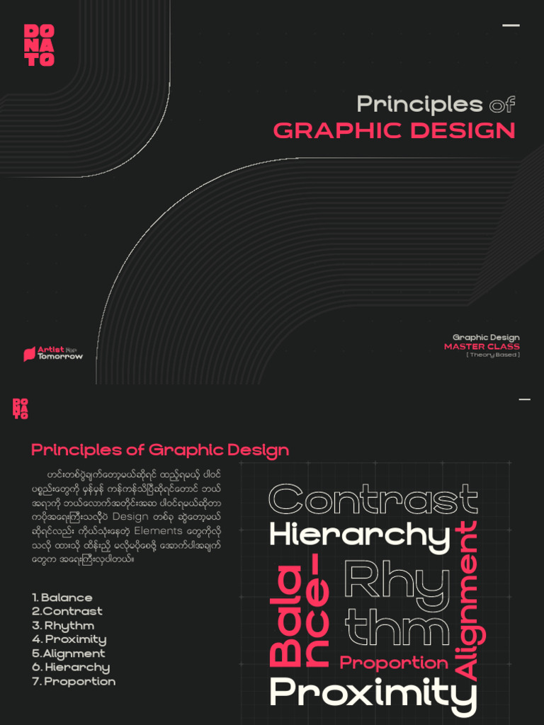 Principles of Graphic Design | PDF | Physics | Design