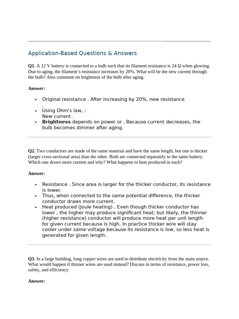Document (16) | PDF | Electrical Resistance And Conductance | Voltage