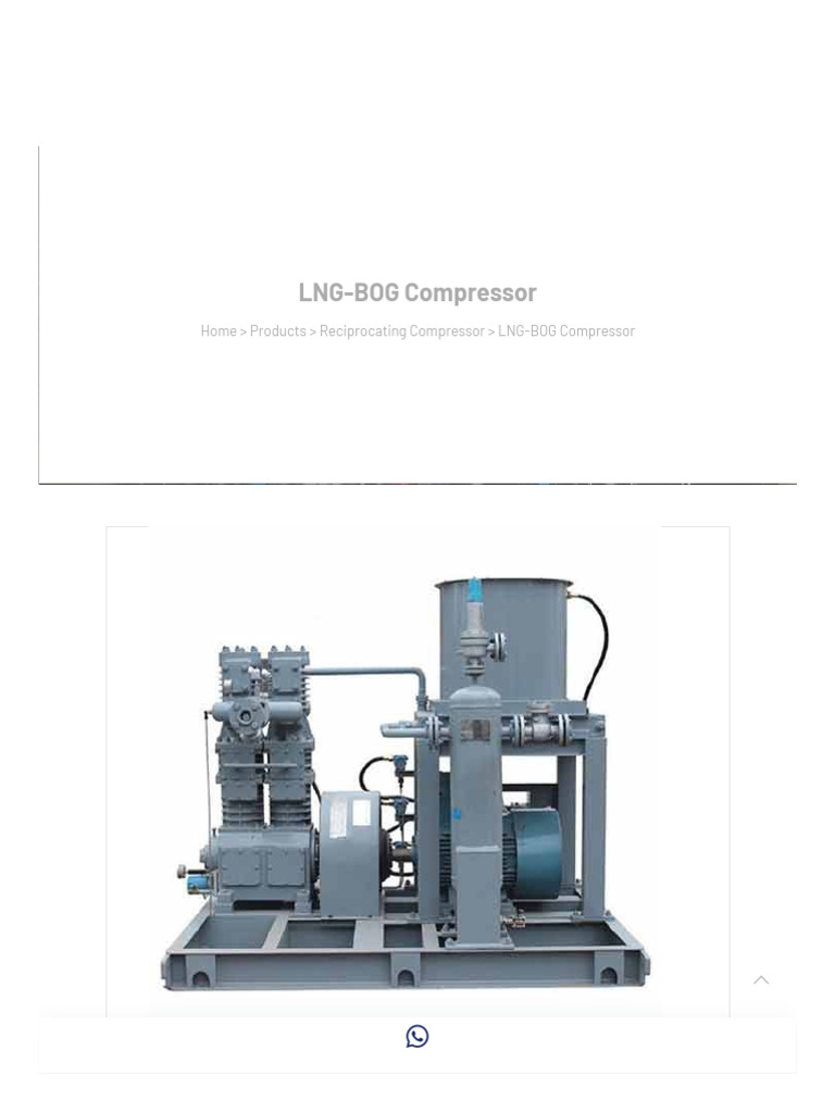 Huayaan Lng-bog Compressor | PDF | Liquefied Natural Gas | Natural Gas