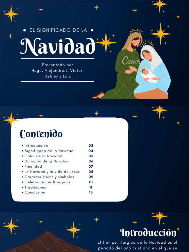La Navidad (Tiempo Litúrgico) | PDF | Natividad De Jesus | Navidad