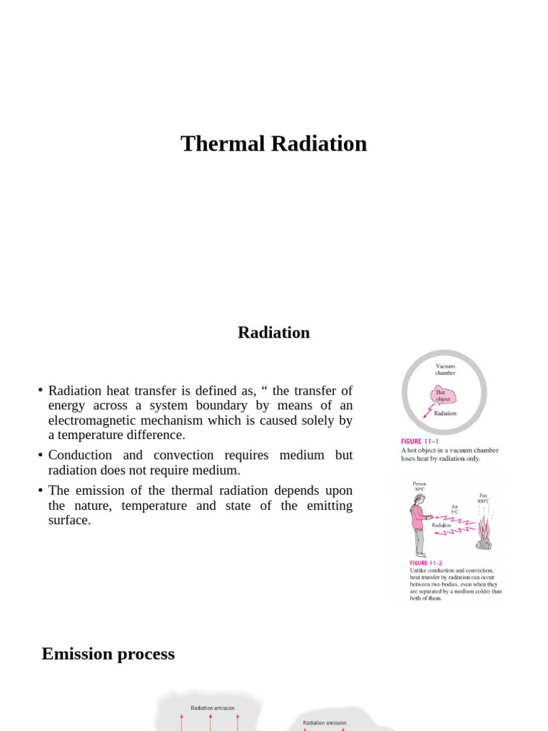 Radiation and Conduction Tutorials | PDF | Electromagnetic Radiation ...