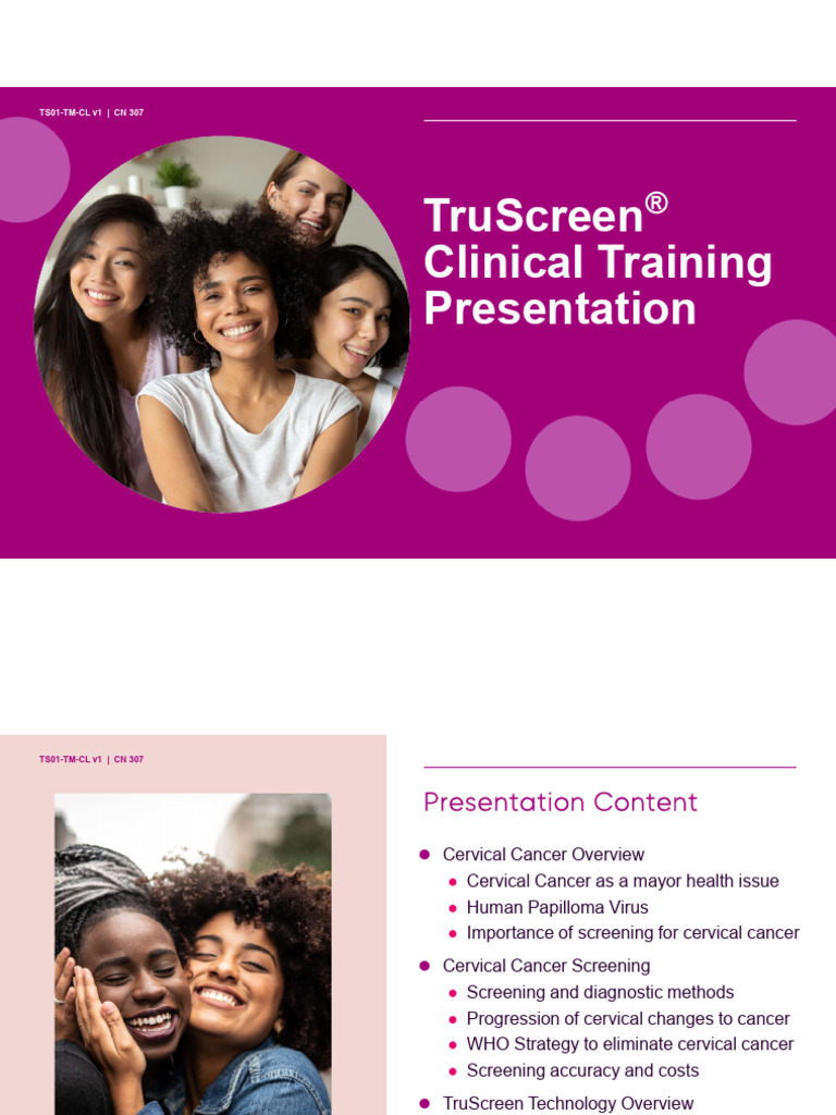 Truscreen Slide deck | PDF | Cervical Cancer | Cancer