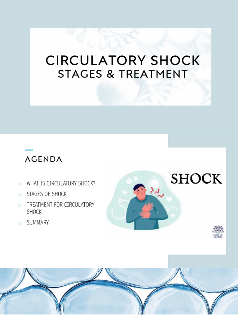 Circulatory Shock Seminar | PDF | Shock (Circulatory) | Blood Plasma