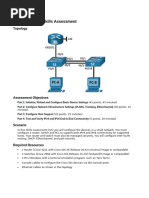 Packet Tracer Final Exam Guide | PDF | I Pv6 | Ip Address