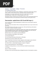 Legal Writing Punctuation Guide | PDF | Bracket | Comma