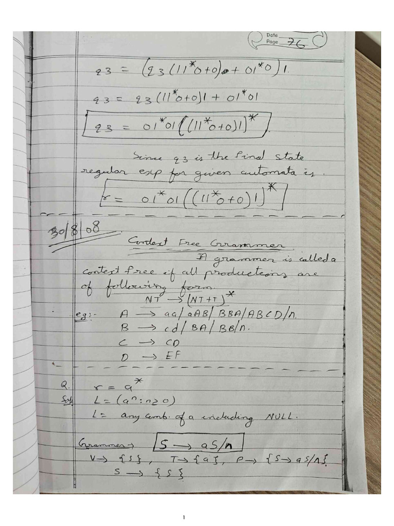 TOC 3rd Unit | PDF