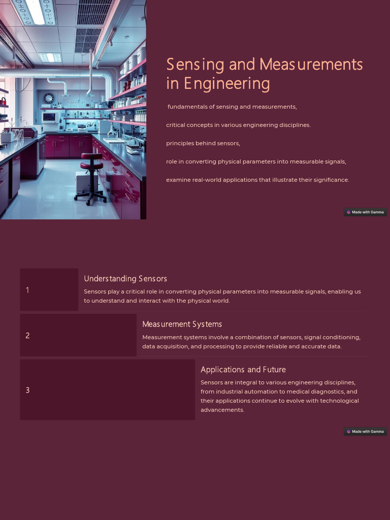 Module Two - Physics of Sensors and Transduction Systems | PDF | Sensor ...
