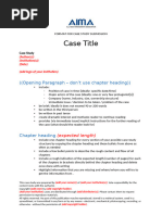 RICS Case Study Submission Guide | PDF
