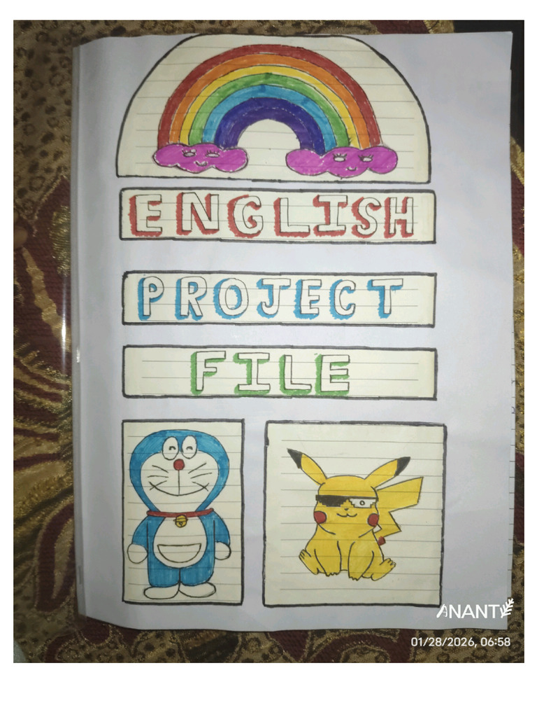 Class 11th English Project File | PDF