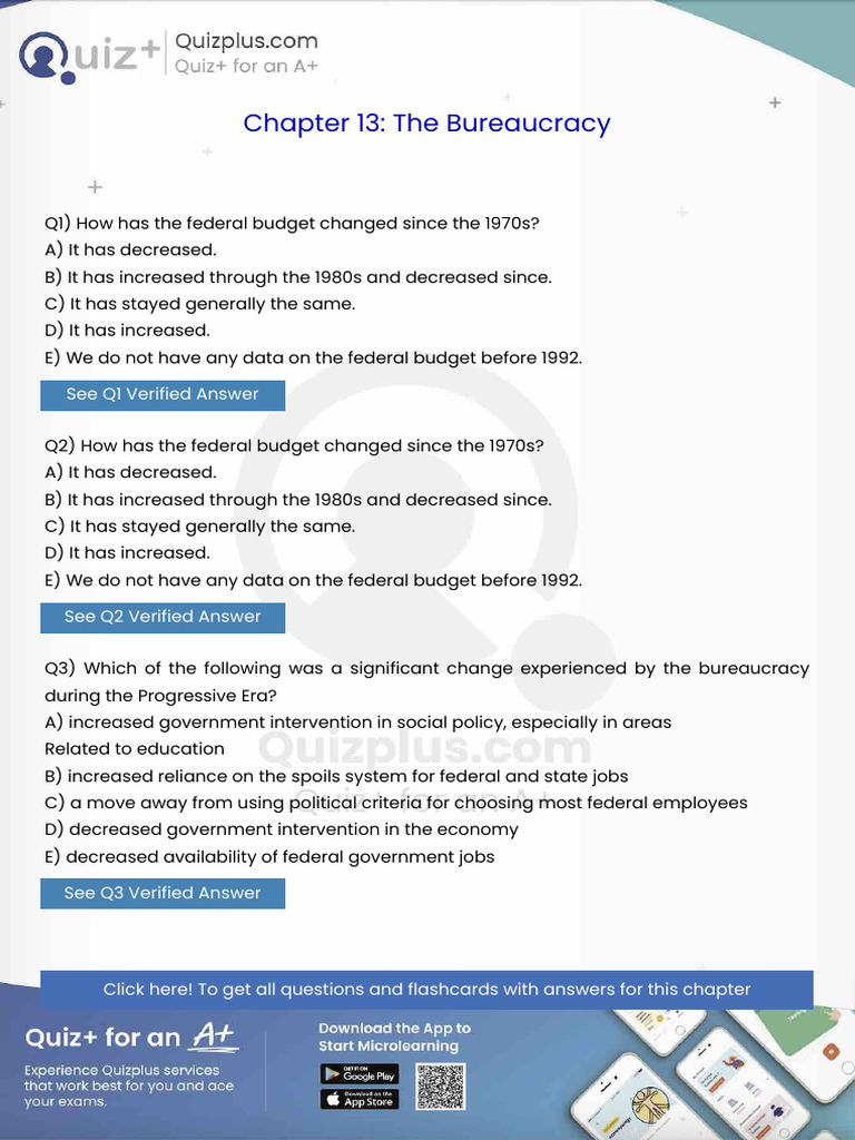 How Has the Federal Budget Changed Since the 1970S | PDF | United ...