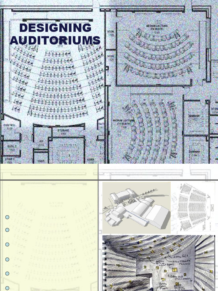 Acoustics Module 5 - Design for Auditorium | PDF | Sound | Acoustics